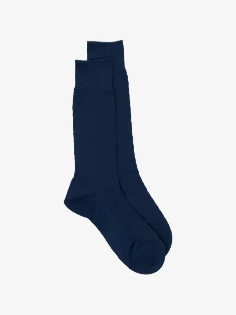 Zegna textured mid-calf socks