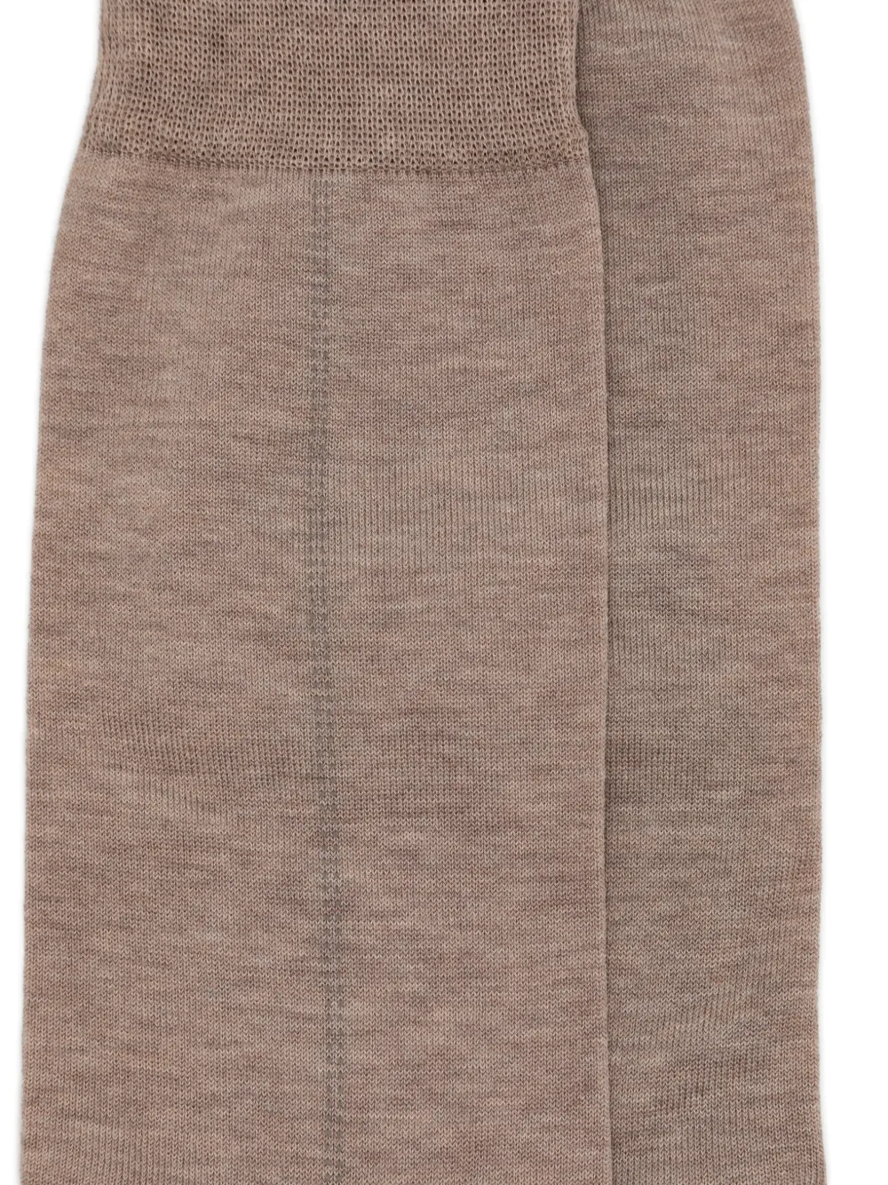 Zegna Sokken met tonaal stiksel Beige