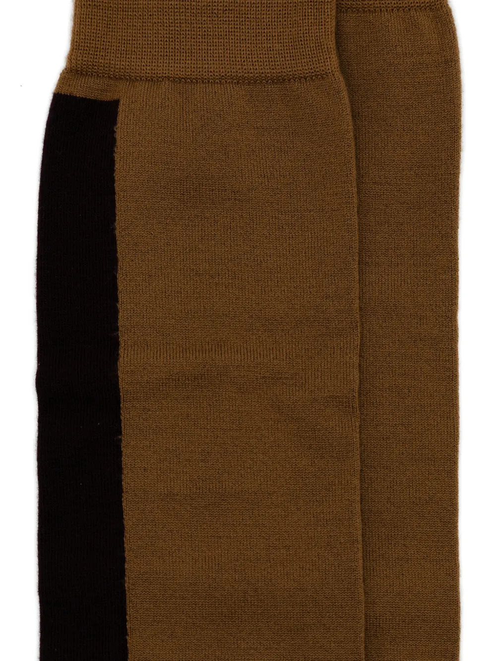 Zegna Sokken met colourblocking en logo-print Bruin
