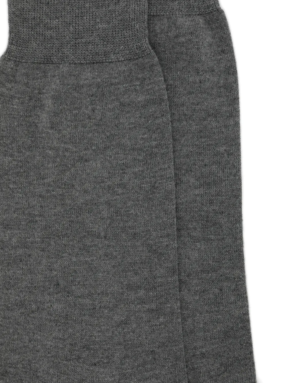  Zegna Calcetines De Punto Fino - Gris 