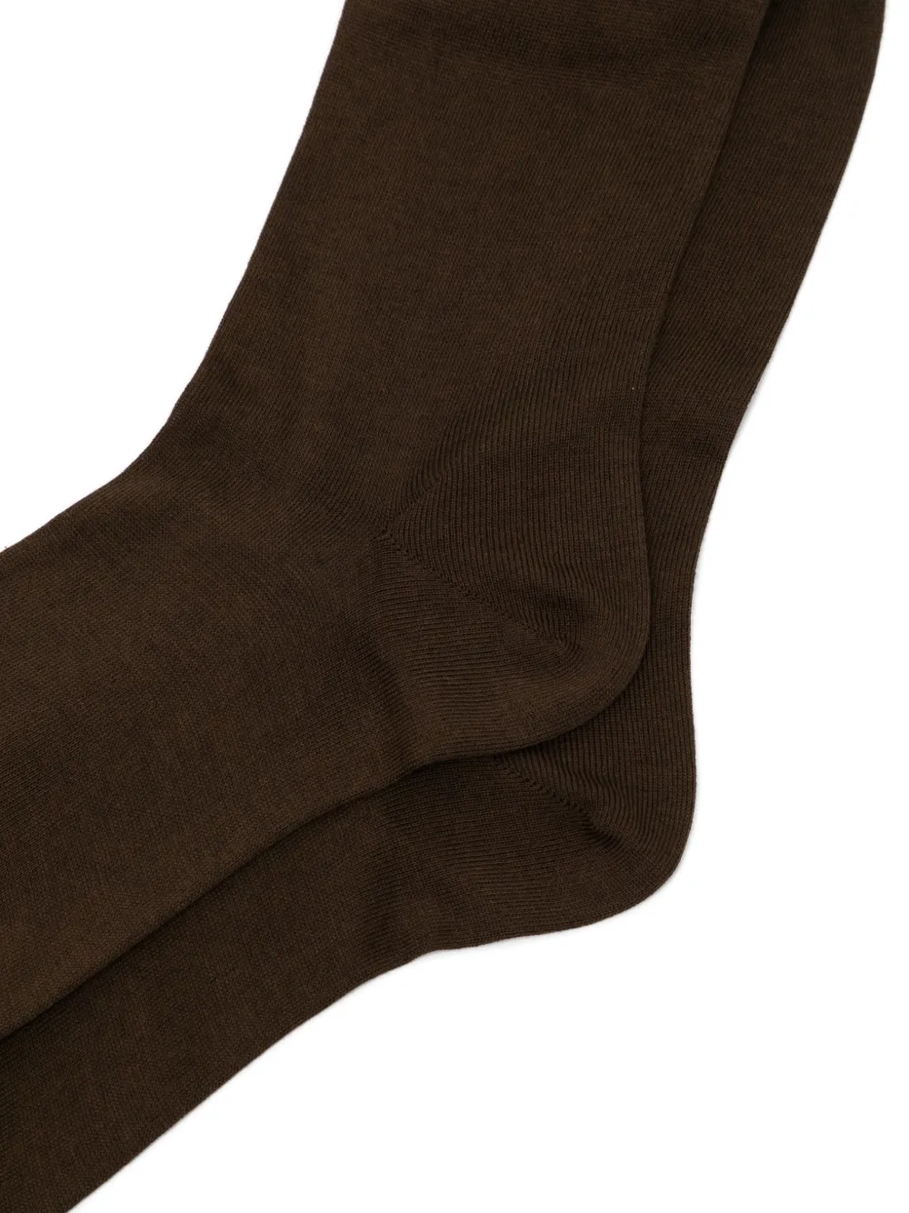 Zegna Smooth sokken Bruin