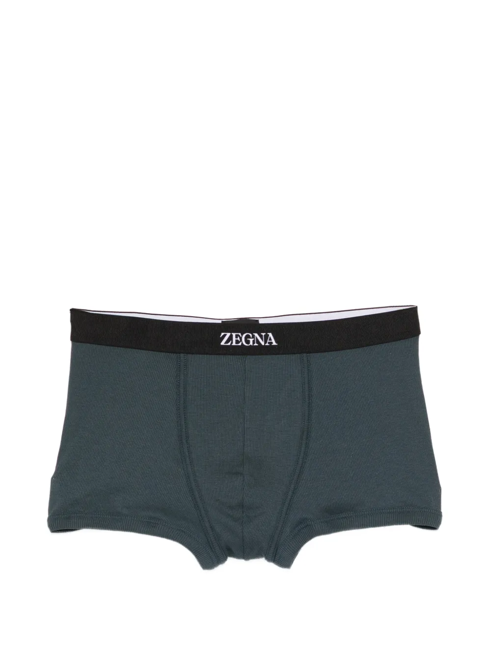Zegna logo-waistband trunks - Verde