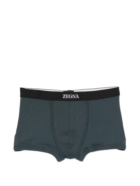Zegna logo-waistband trunks