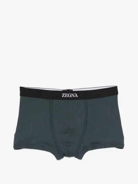 Zegna logo-waistband trunks
