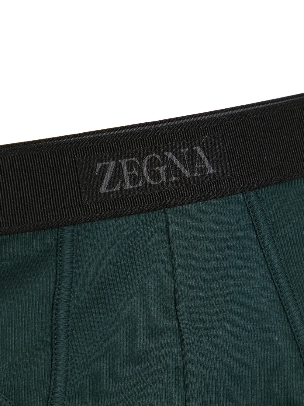 Zegna Slip met logoband Groen