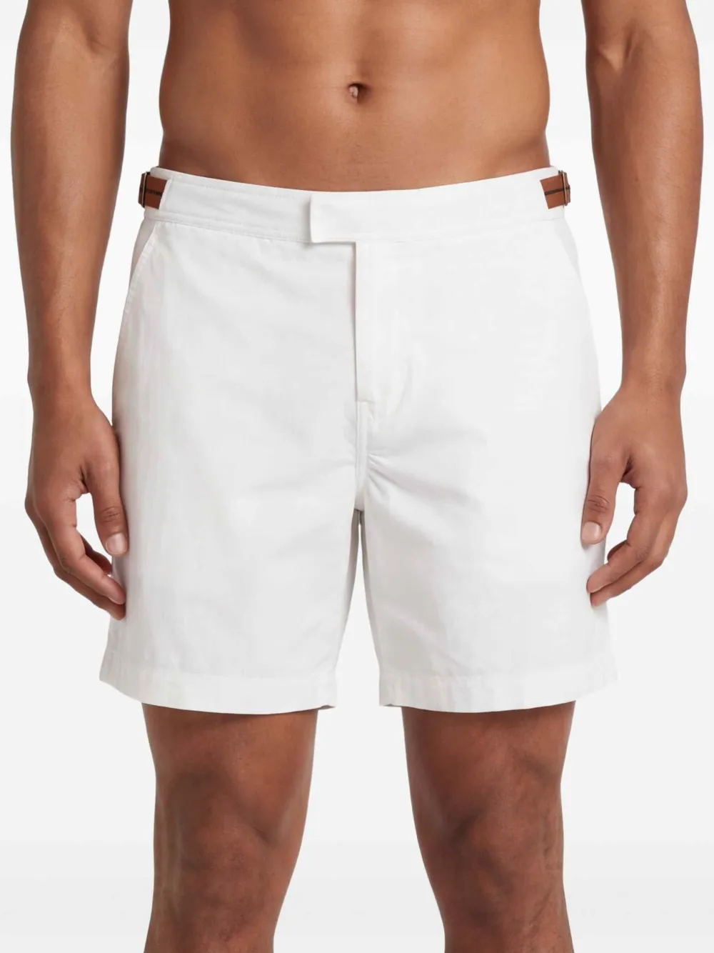 Zegna Straight zwembroek Wit