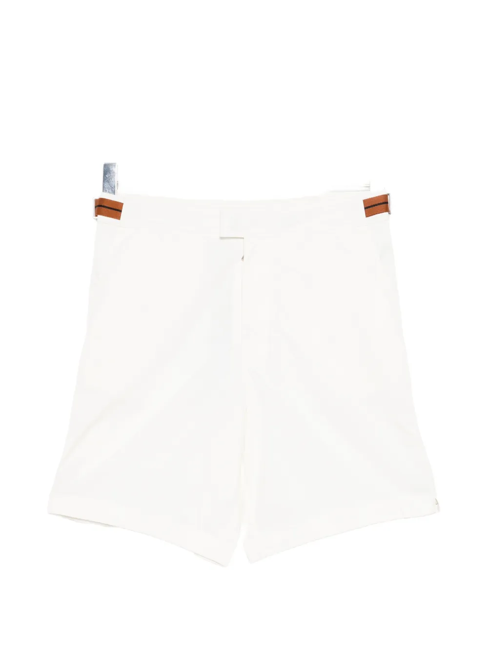 Zegna buckle-fastening swim shorts - Toni neutri