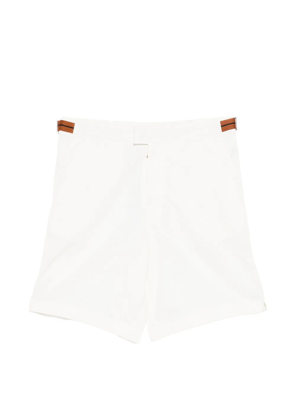 Zegna buckle-fastening swim shorts - Toni neutri