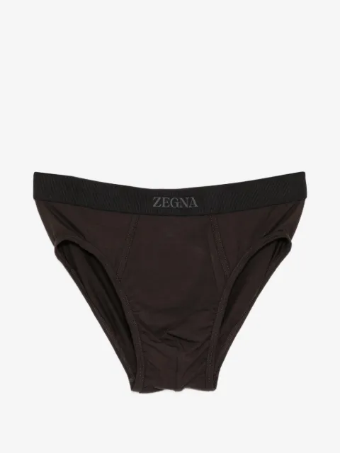 Zegna logo-waistband briefs
