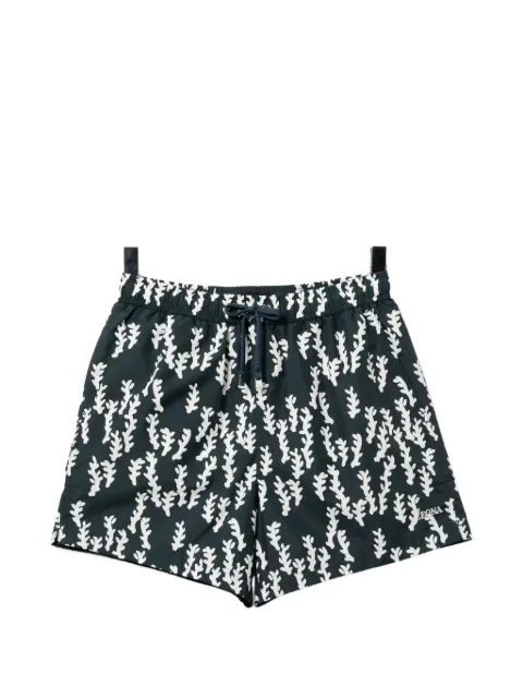 Zegna printed swim shorts