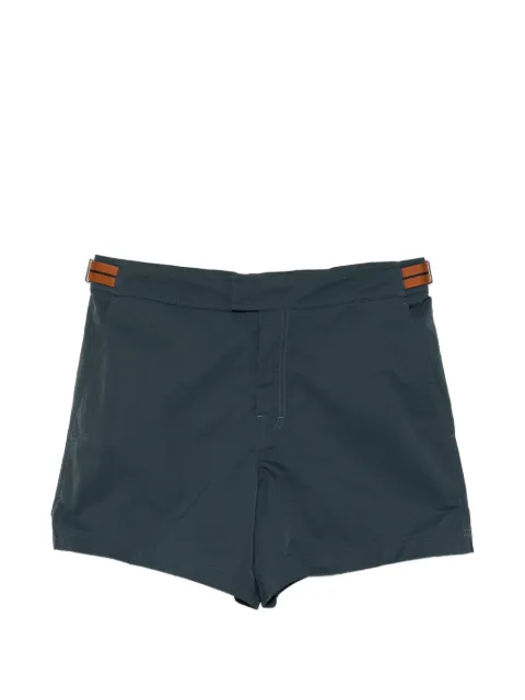 Zegna buckle-fastening swim shorts