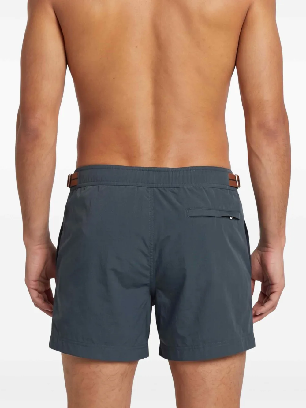 Zegna Zwembroek met gespsluiting Blauw
