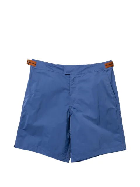 Zegna buckle-fastening swim shorts
