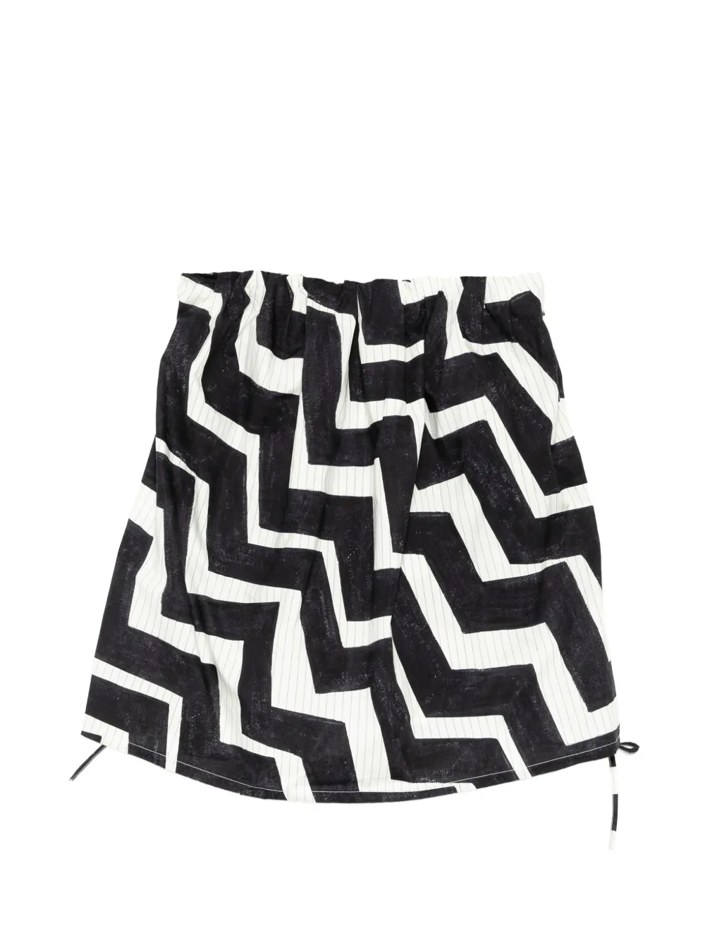 JNBY Top a fascia con coulisse - Nero