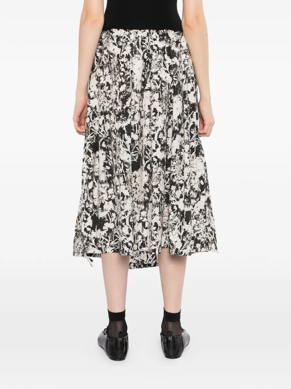 JNBY Bandeau rok met bloemenprint Wit