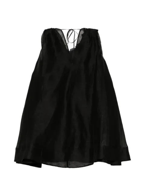 JNBY vestido de organza a capas