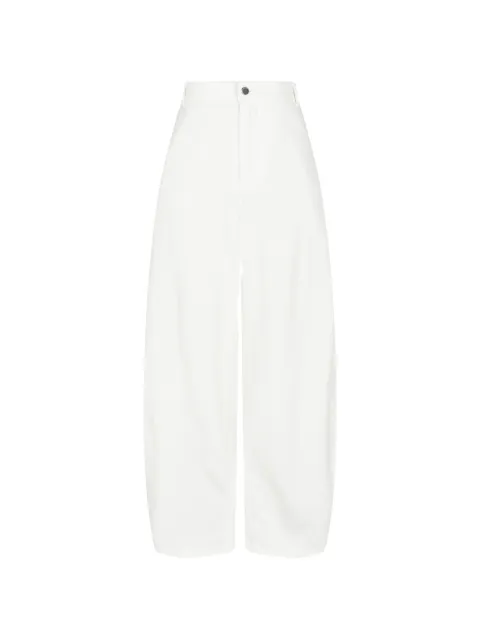 CROQUIS curved-leg jeans