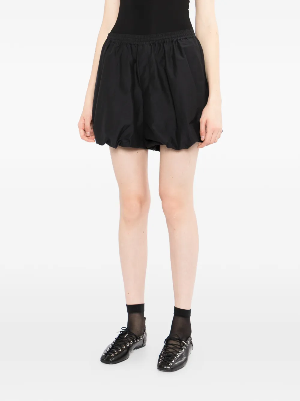 JNBY Shorts met ballon-pijpen Zwart