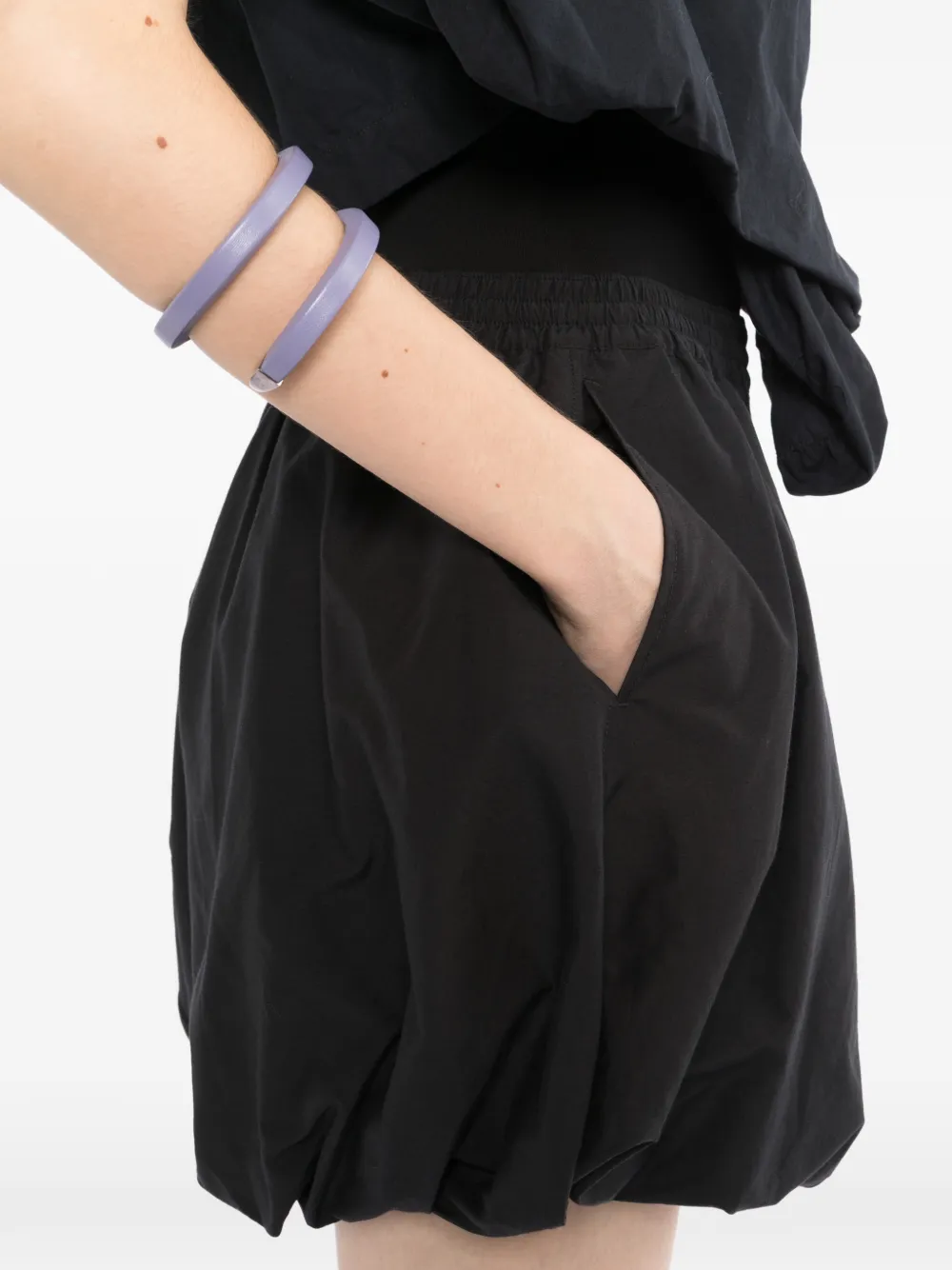 JNBY Shorts met ballon-pijpen Zwart