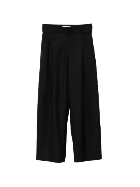 LESS pantalon ample à taille ceinturée