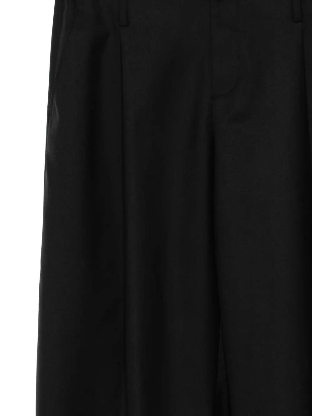 LESS Broek met wijde pijpen Zwart