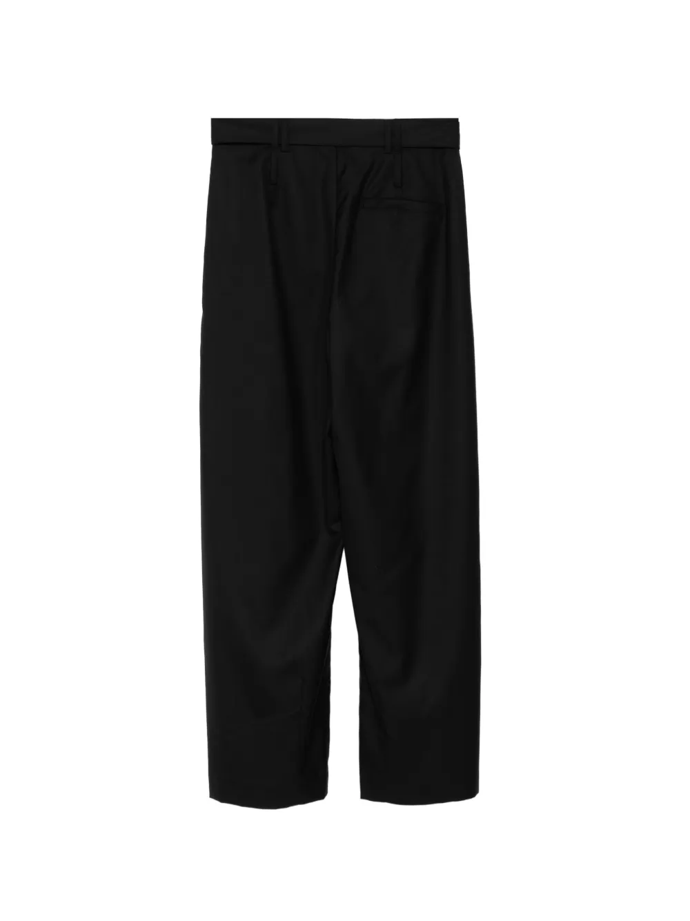 LESS Broek met wijde pijpen Zwart