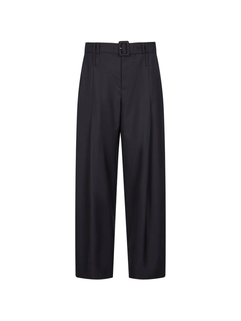 LESS Broek met wijde pijpen Zwart