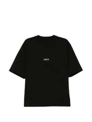 El Croquis 46/48/51/54/55•56/57/58/59 CROQUIS number-embroidered T-shirt | Black | FARFETCH UK