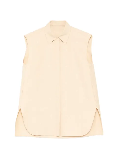 LESS beaded-embroidered vest