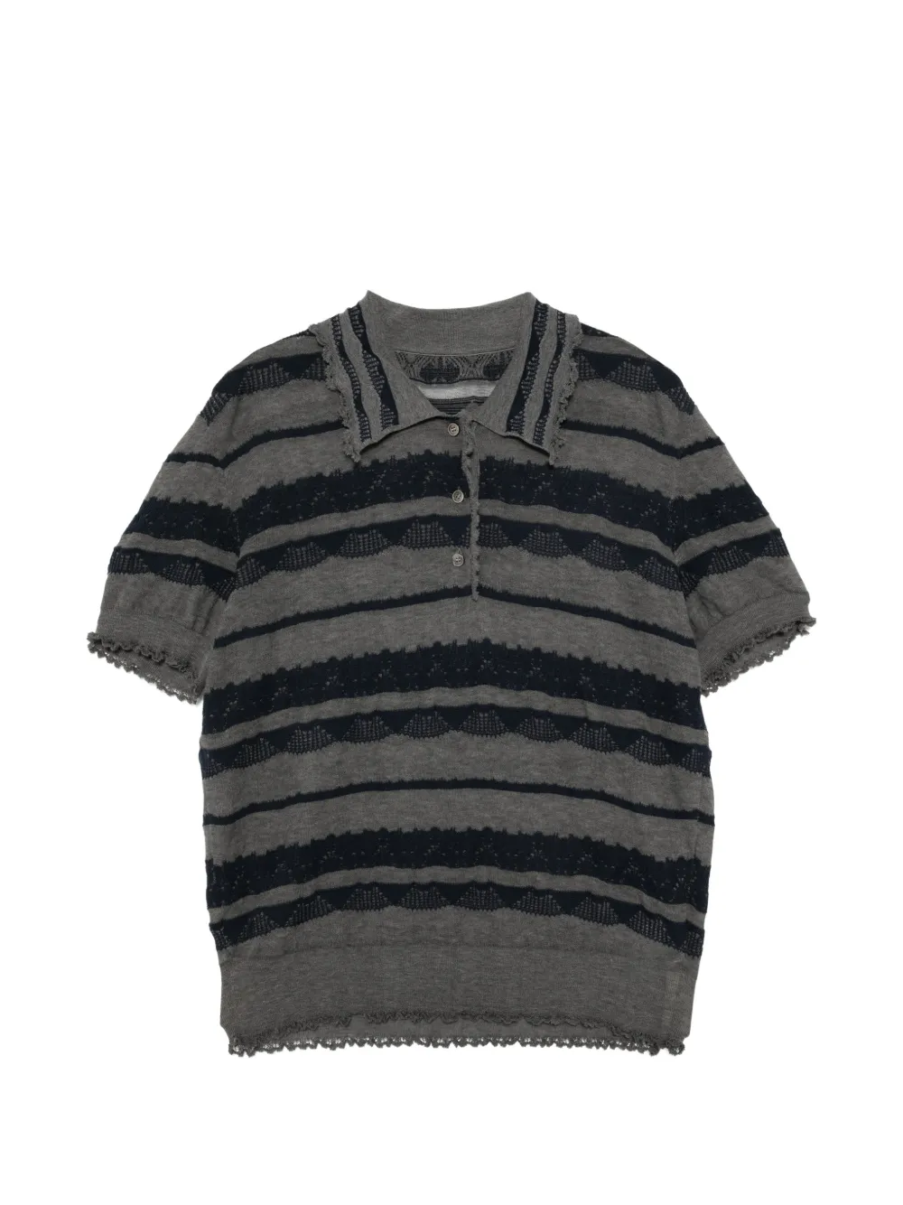 JNBY Polo a righe - Grigio