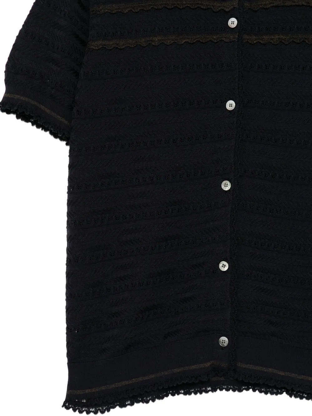 JNBY Blouse met korte mouwen Zwart
