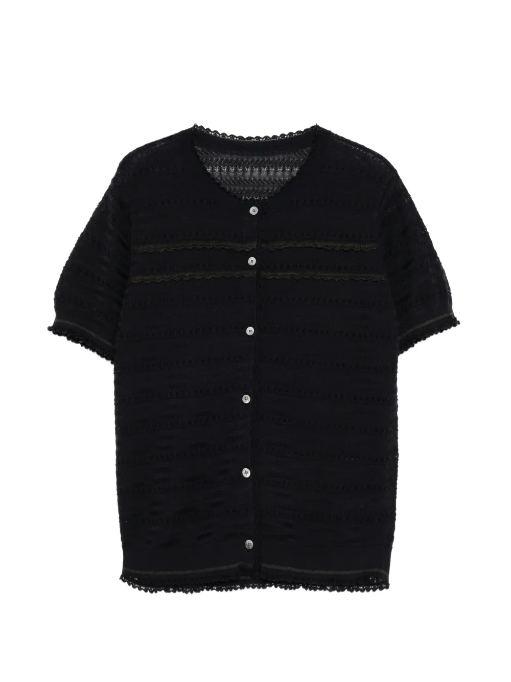 JNBY Blusa a maniche corte - Nero