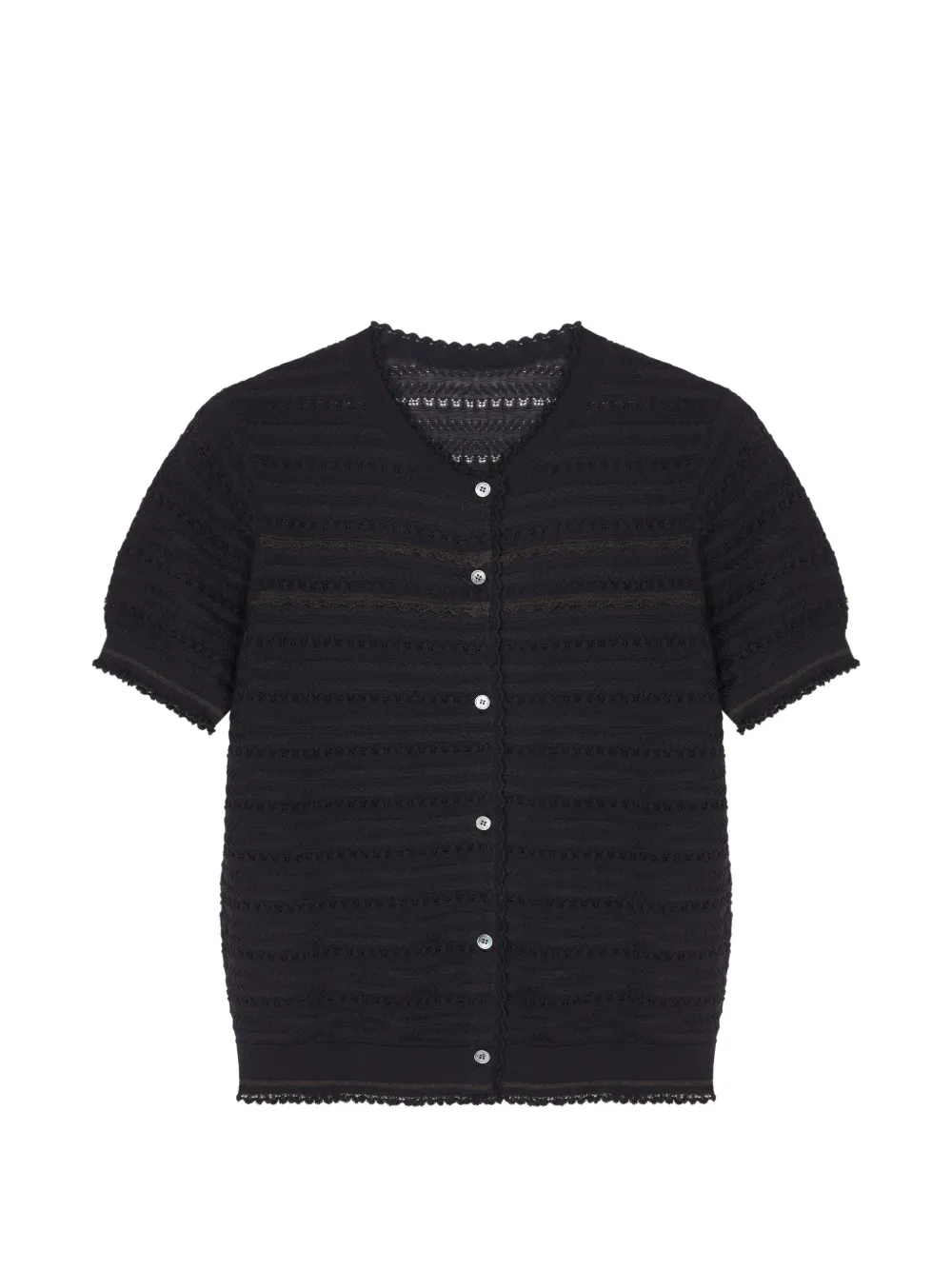 JNBY Blusa a maniche corte - Nero