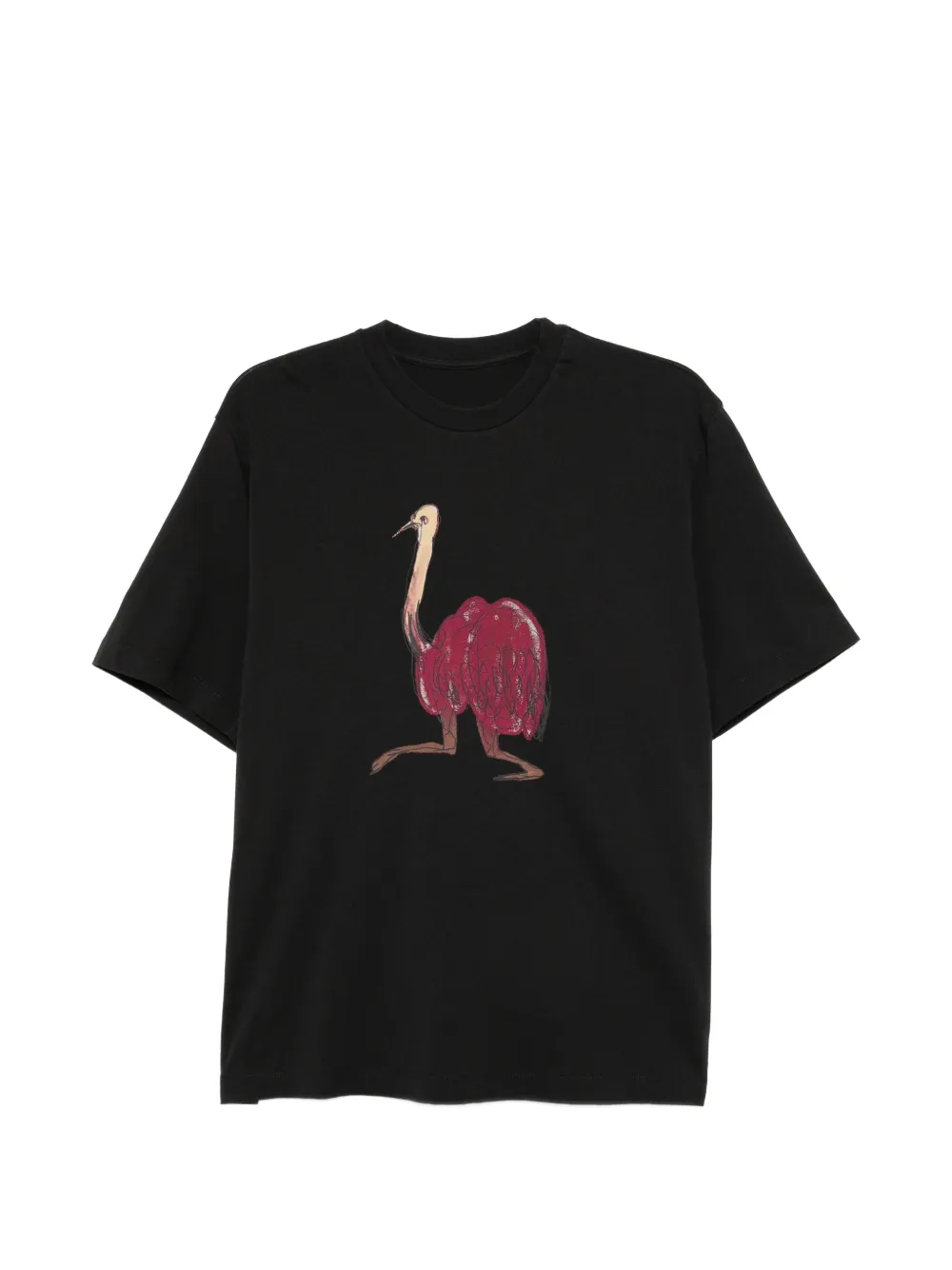 JNBY ostrich-print T-shirt