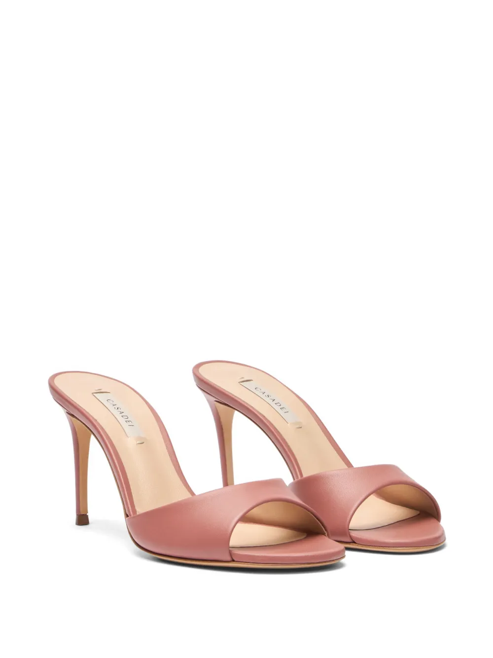 Casadei Julia leather sandals Bruin