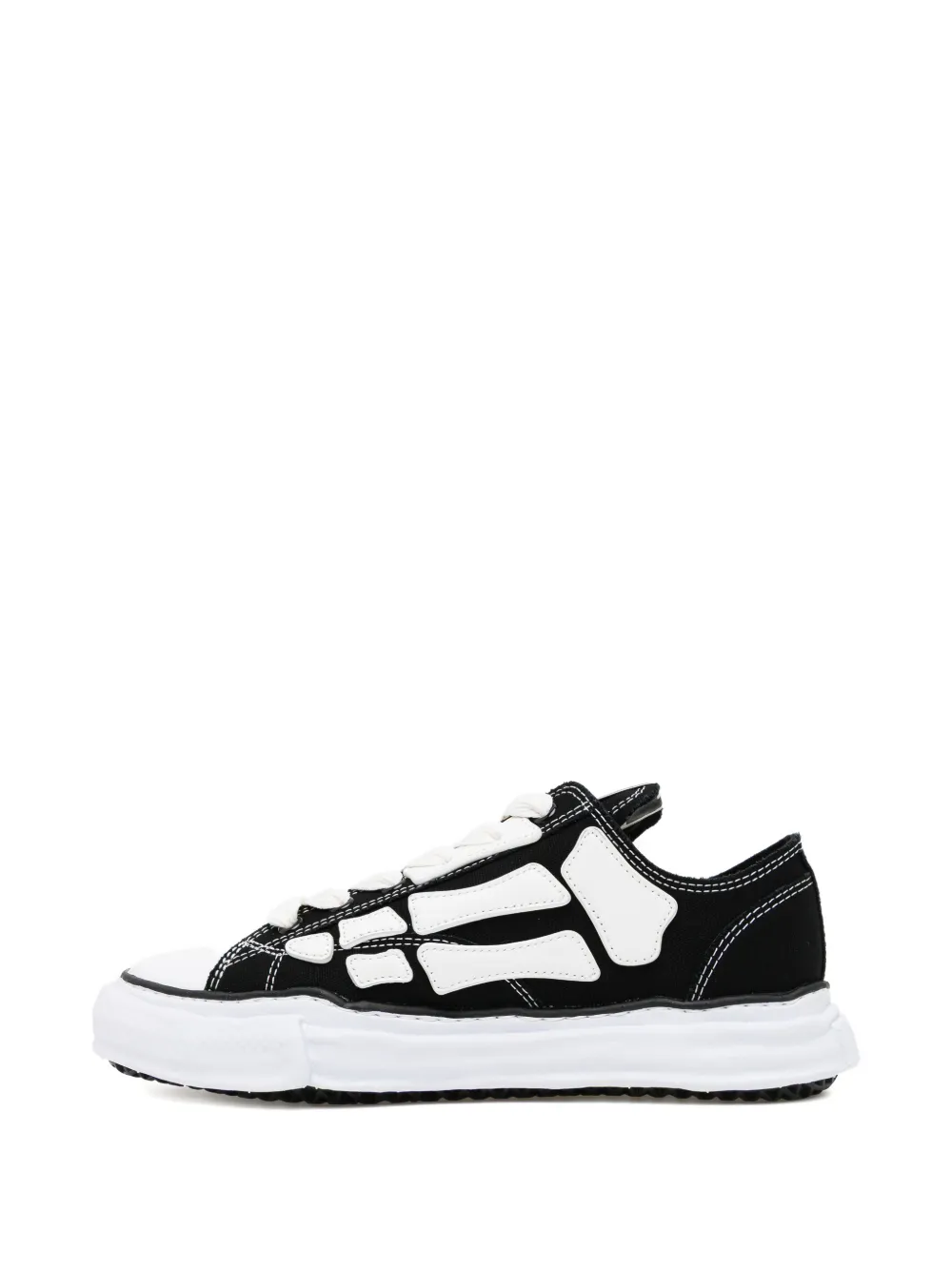 AMIRI x Maison MIHARA YASUHIRO Mmy Bones sneakers Zwart