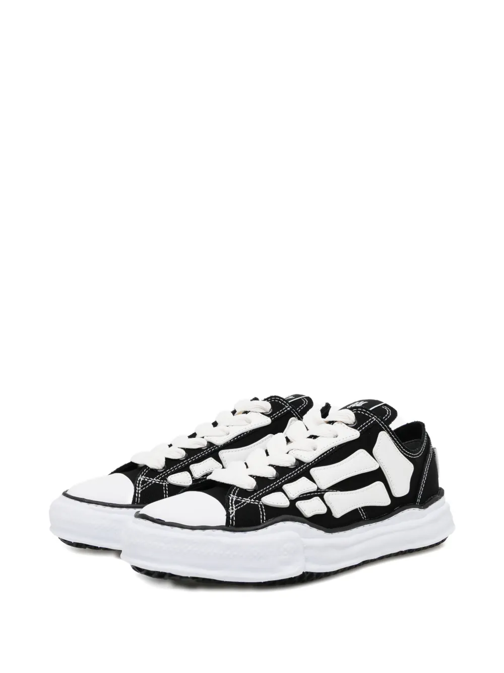 AMIRI x Maison MIHARA YASUHIRO Mmy Bones sneakers Zwart