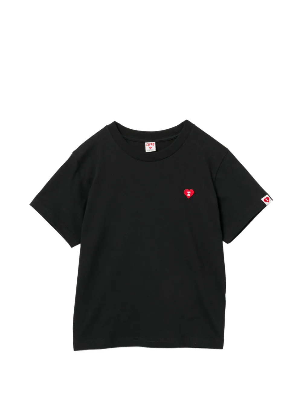 APEE™ by *A BATHING APE® heart-patch T-shirt