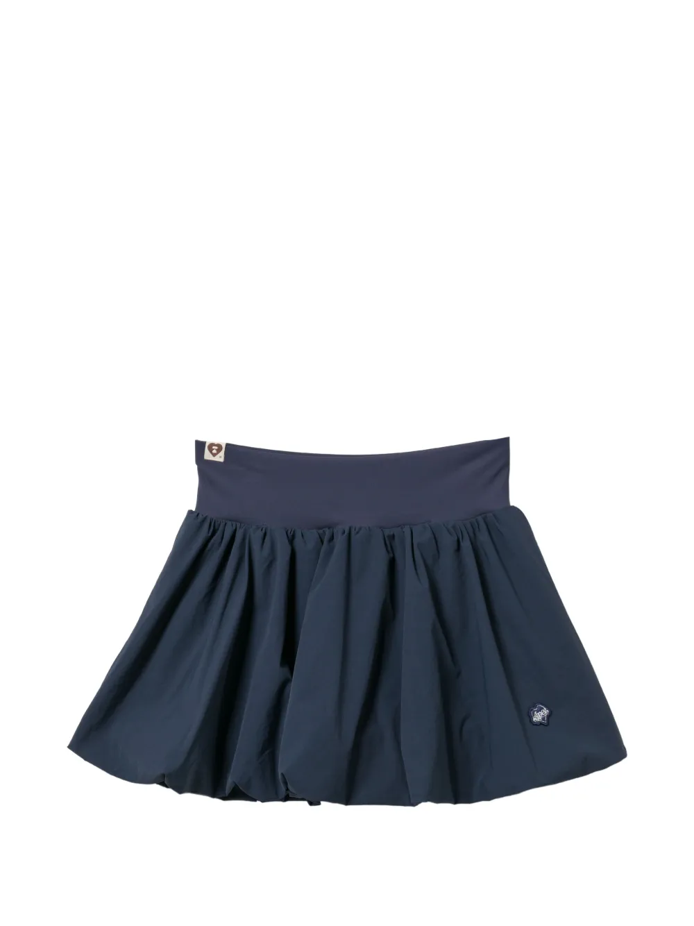 APEE™ by *A BATHING APE® Minigonna con applicazione logo - Blu