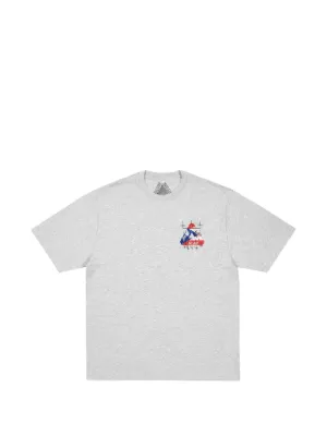 Palace x Nike Tri Swoosh T-Shirt | Grey | FARFETCH