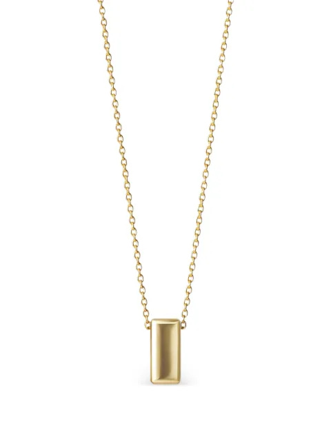 Shihara brick-chain necklace