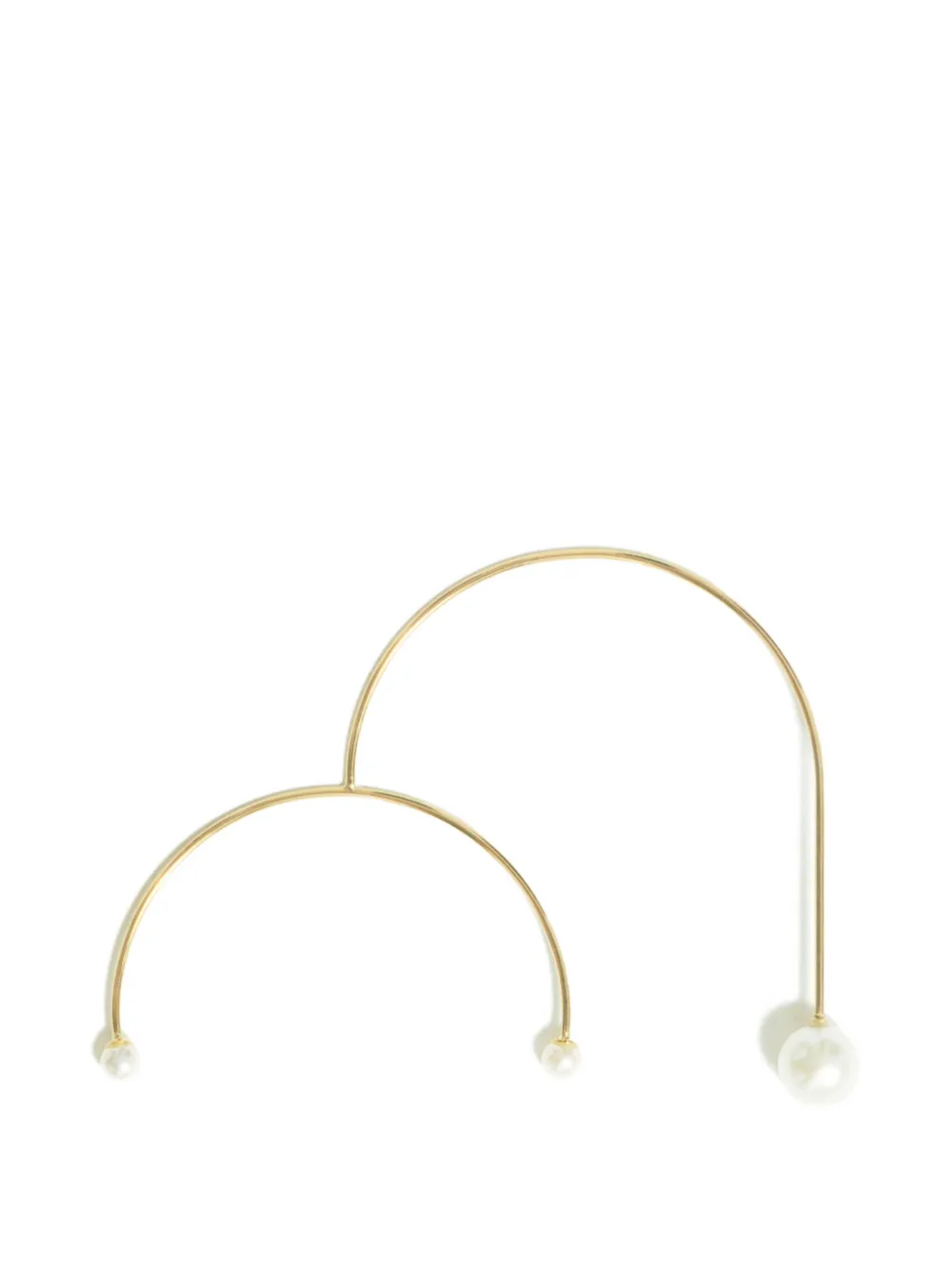 Shihara Mobile Chandelier pearl earring - Oro