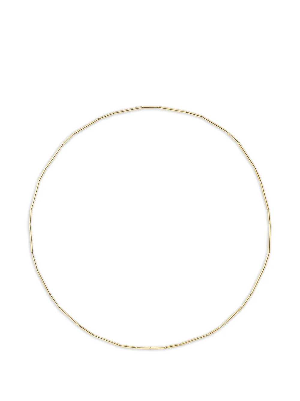 Shihara Construction Lines chain-link necklace - Oro