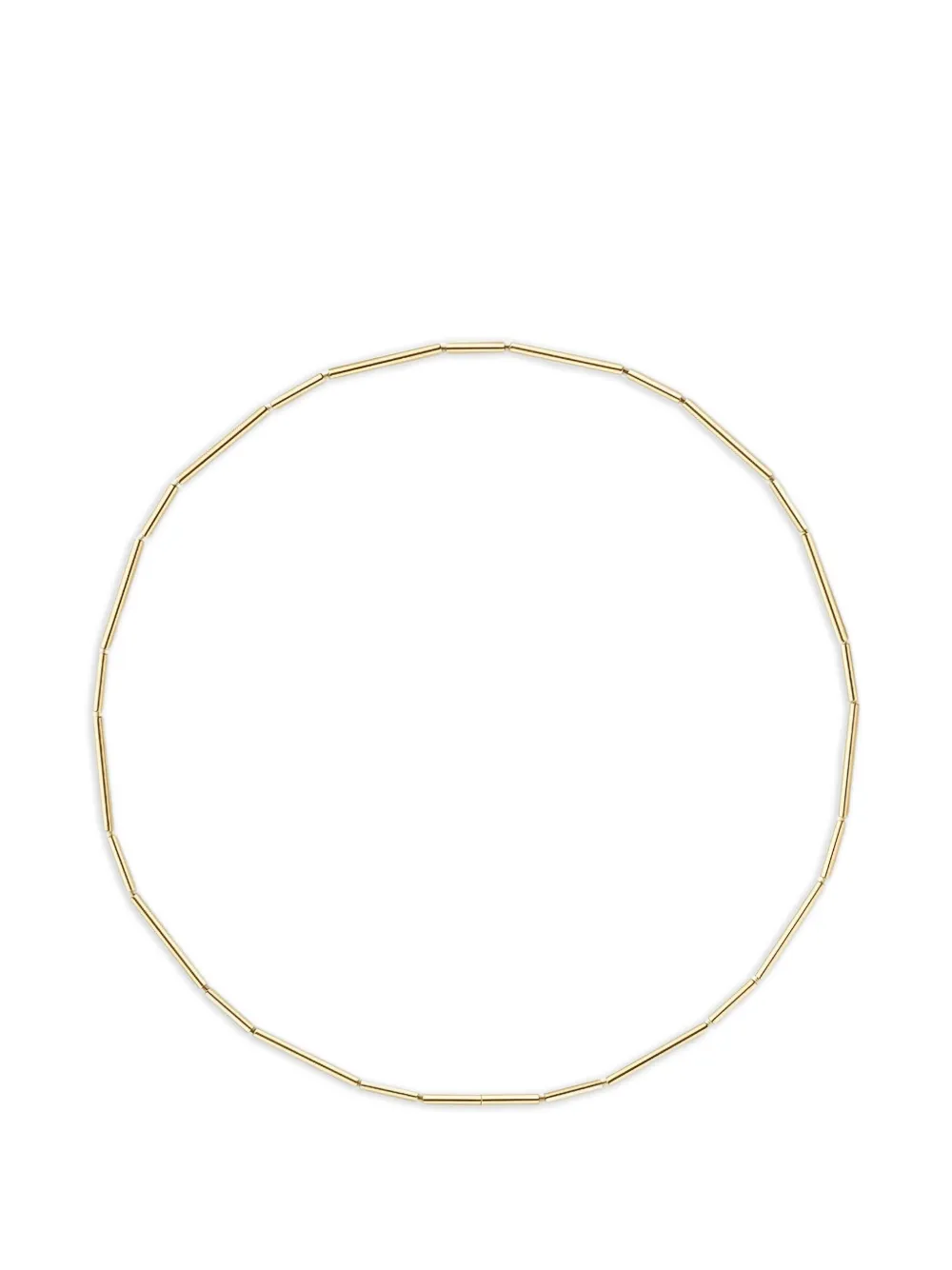 Shihara Construction Lines chain-link necklace - Oro