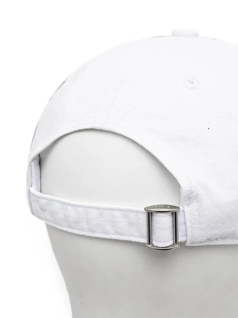 Drôle De Monsieur Honkbalpet met geborduurd logo Wit