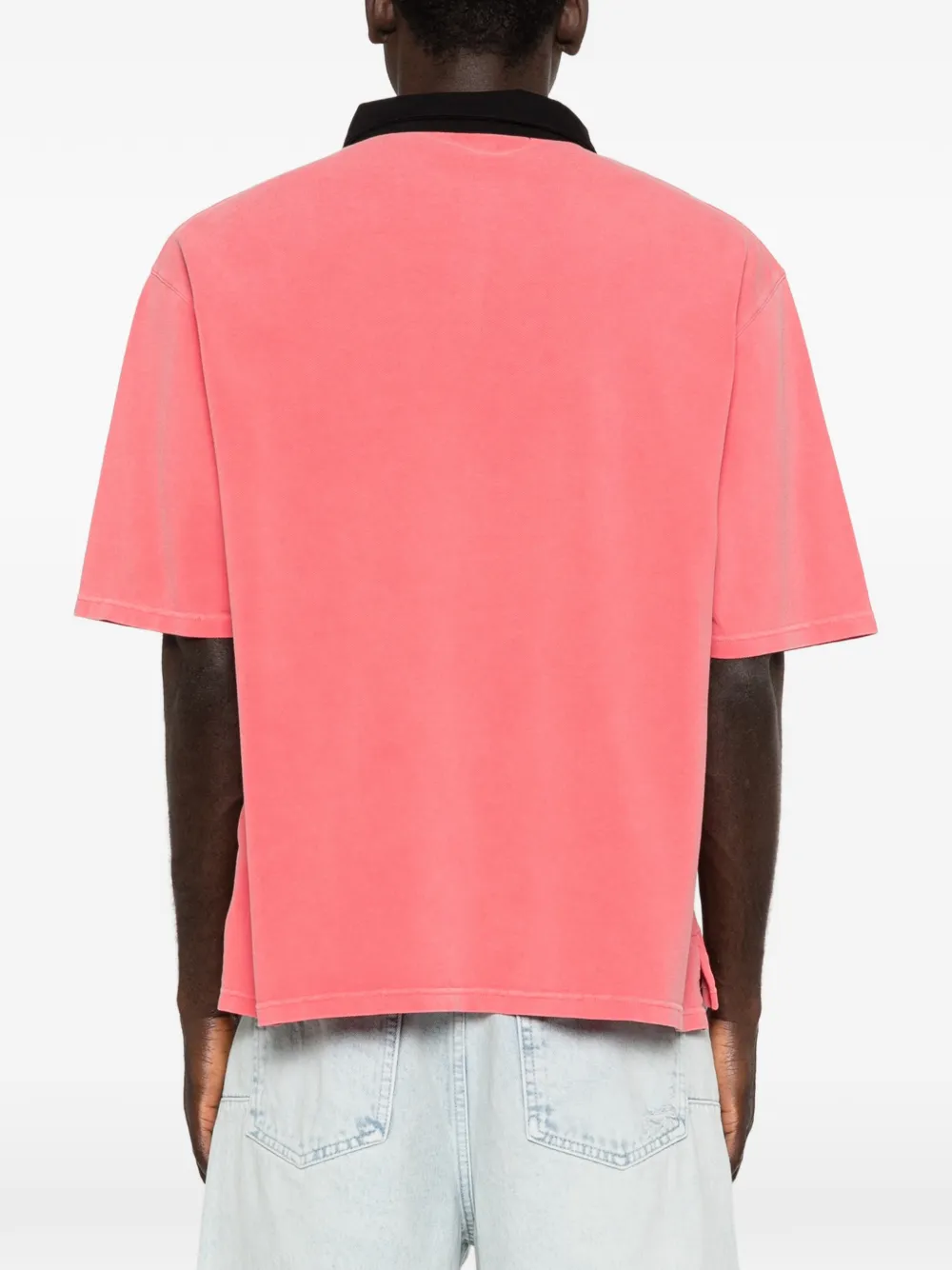 Martine Rose Poloshirt met logo Roze