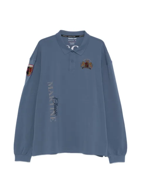 Martine Rose logo polo shirt