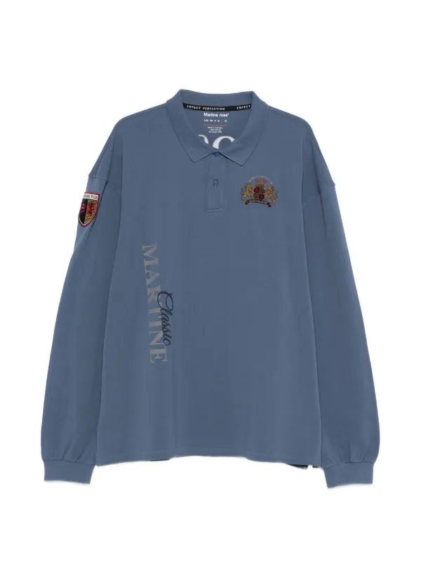 Martine Rose 25SS ポロシャツ Martine Rose ポロシャツ | ブルー | FARFETCH JP