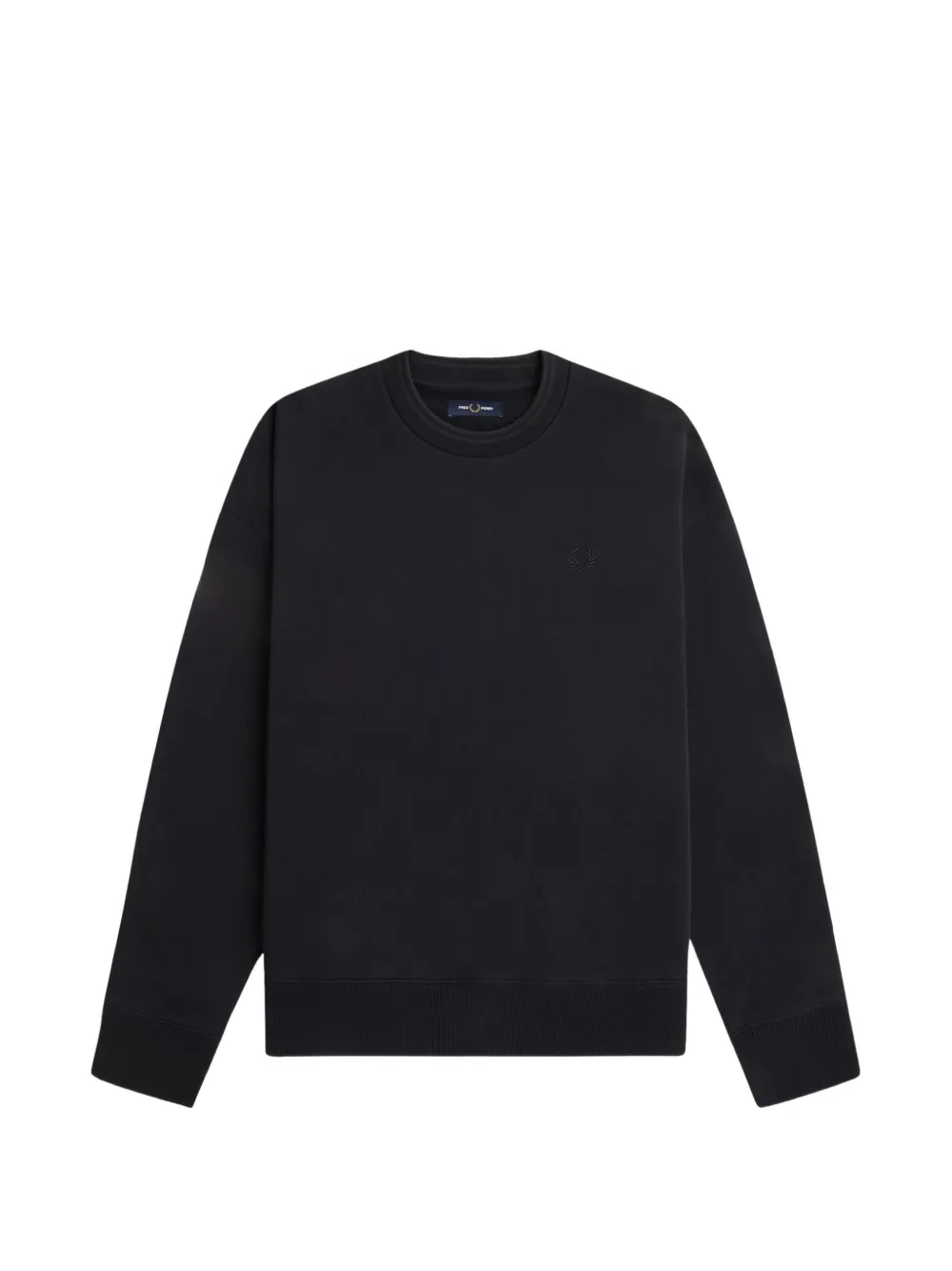 Fred Perry embroidered-logo sweatshirt - Nero