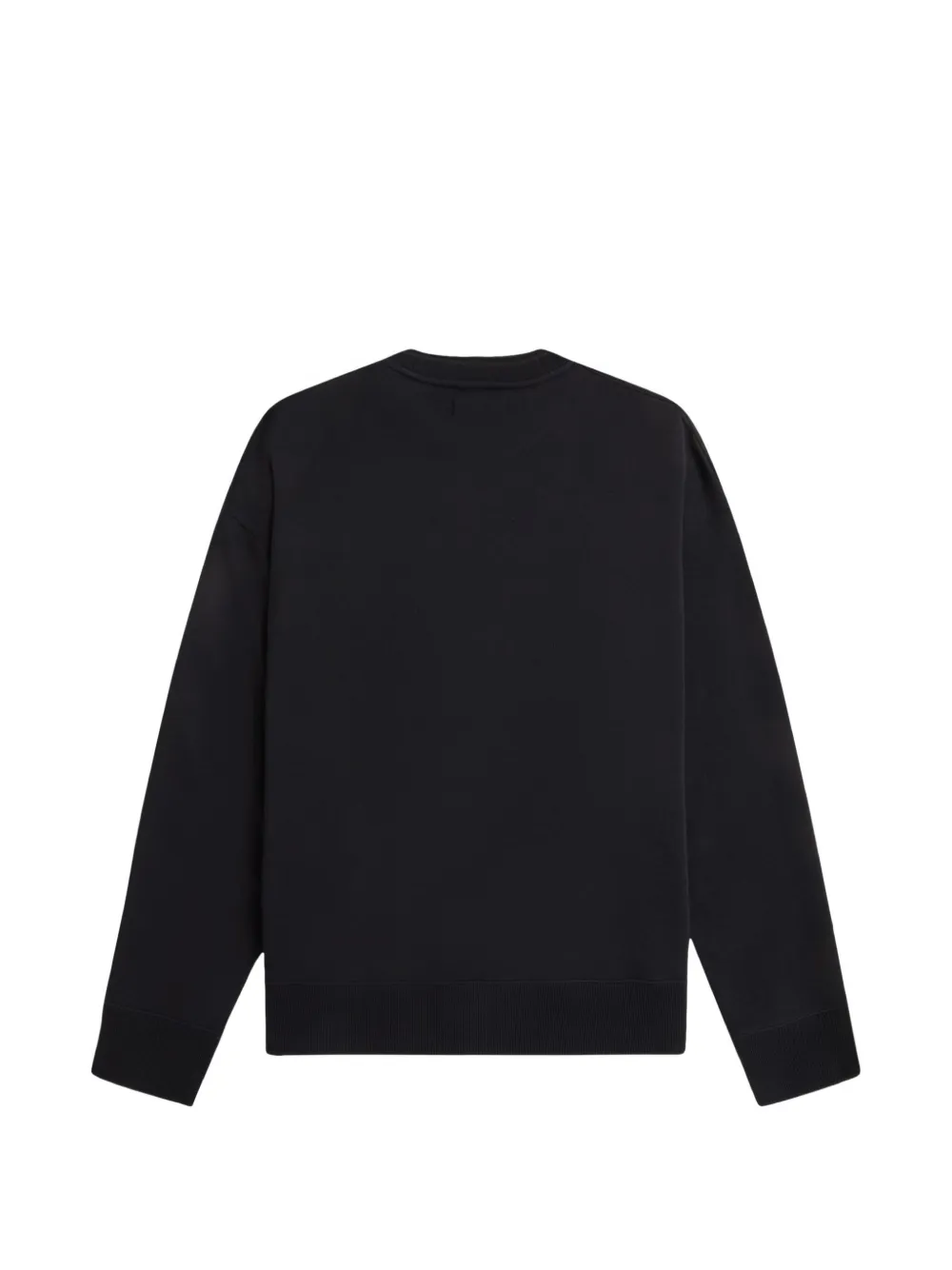 Fred Perry embroidered-logo sweatshirt Zwart